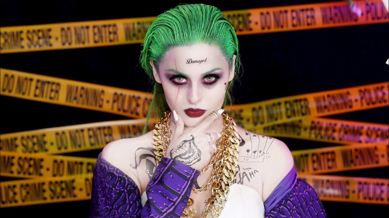 Joker - Suicide Squad (2016) / by Christen Dominique Kpop Makeup Video Tuto...