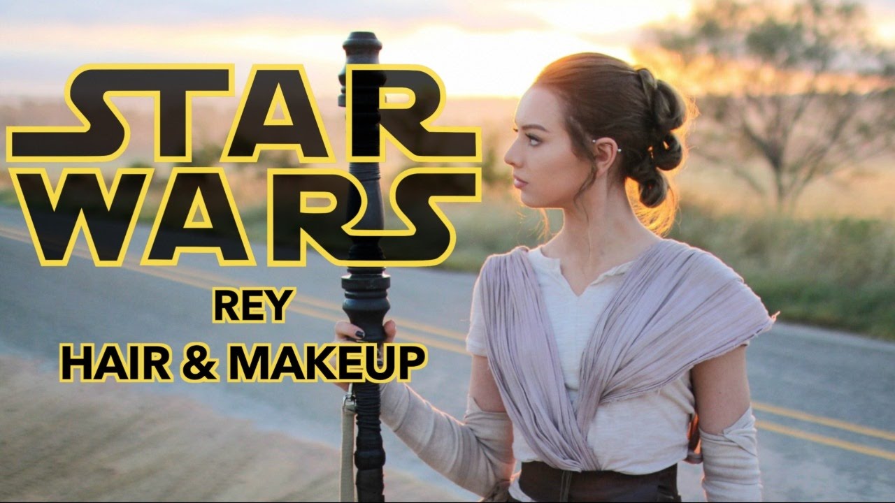 rey star wars makeup